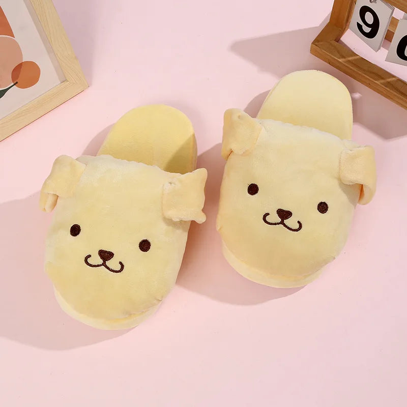 Fluffi Plüschhausschuhe